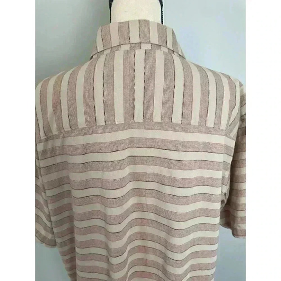 Columbia Sport Performance Snap Button Down Striped Men's Sz XXL - Picture 7 of 10